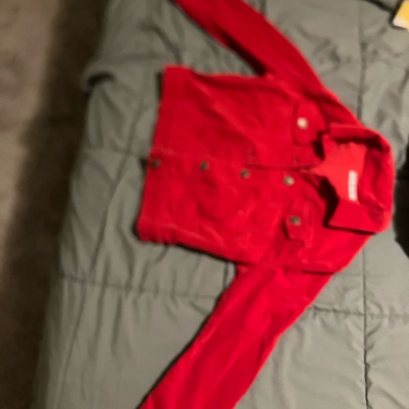 Kids Red Jacket - Picture 2 of 3